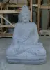  Product image 2 of the product “Seated Buddha made of Riverstone in Bhumisparsha - gesture of touching the earth. 100cm height. unique version ”